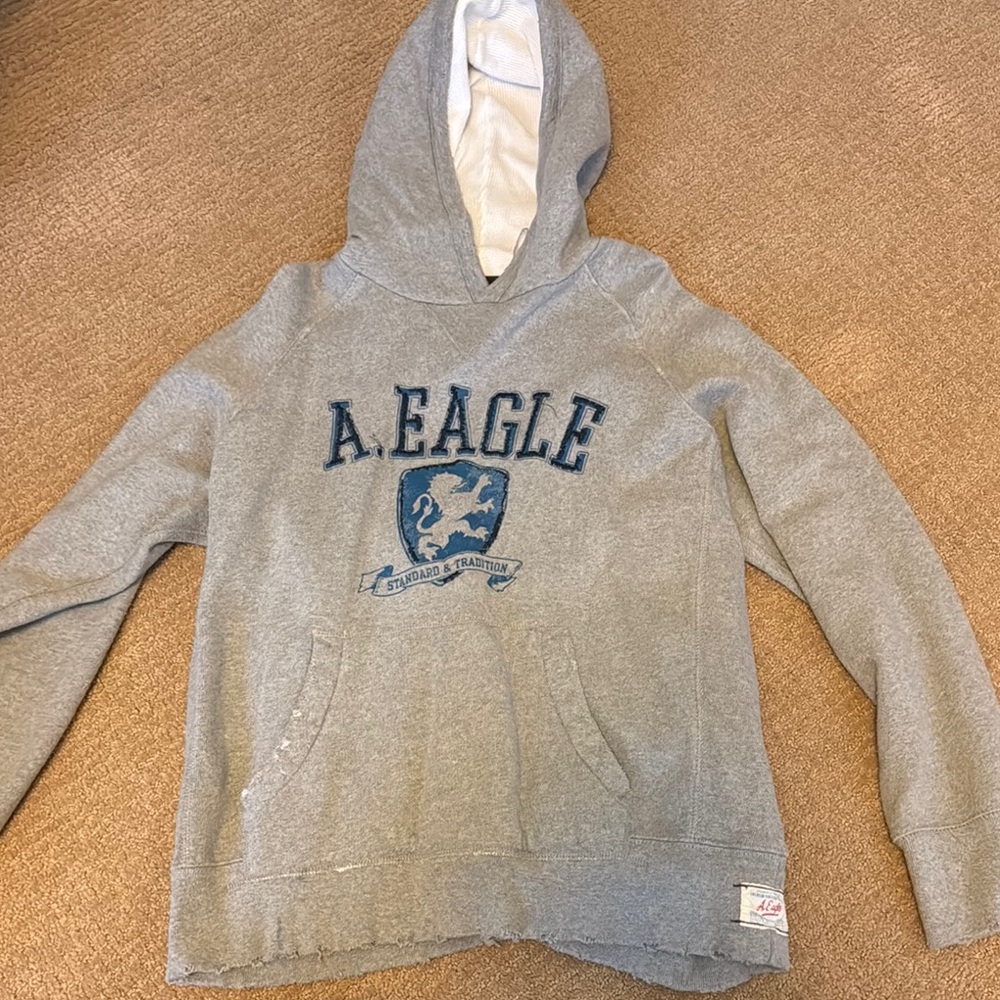 American Eagle Gray Cotton Fleece